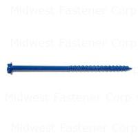 09265 3/16X4 HEX CONCRETE SCREW BLUE RUSPERT