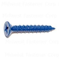 09280 1/4x1-3/4 BLUE RUSPERT PH FLAT MASONRY SCREWS