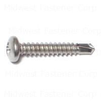 09834 PHILLIPS PAN SELF-DRILLING SCREWS 8 X 1 SS
