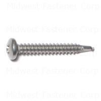09835 PHILLIPS PAN SELF-DRILLING SCR EWS 8 X 1-1/4 STAINLESS