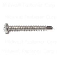09836 PHILLIPS PAN SELF-DRILLING SCREWS 8 X 1-1/2 STAINLESS
