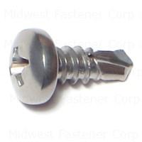 09837 PHILLIPS PAN SELF-DRILLING SCREWS 10 X 1/2 STAINLESS