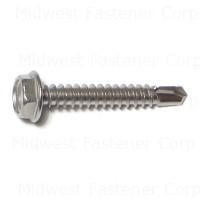 09850 HEX HEAD SELF-DRILLING SCREWS 10 X 1-1/4 STAINLESS