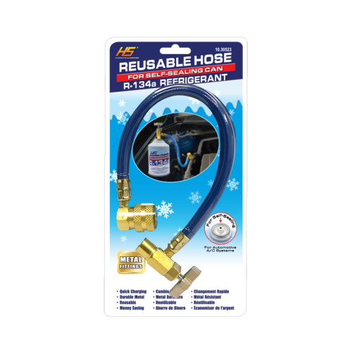 R-134A Reusable Charging Hose