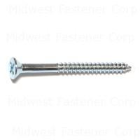 10077 10 X 2-1/4 ZC PH FH WD SCR