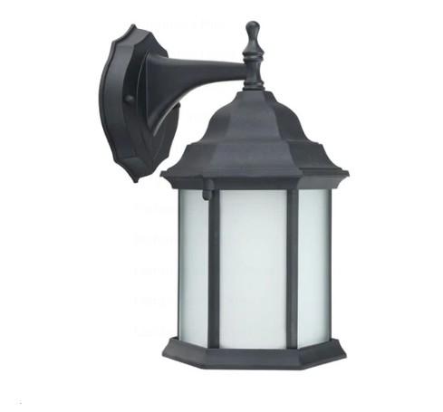 WALL LIGHT FIXTURE OUTDOOR LAMP BLACK