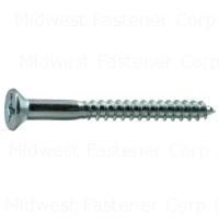 10086 12 X 2-1/4 ZC PH FH WD SCR
