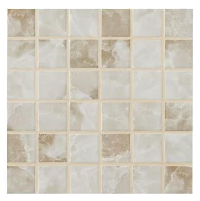 TERRA ONYX MATTE POR MOSAIC TILE MESH- MOUNTED(1 sq.ft./Each)