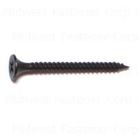 08088 6X1-5/8 DRYWALL SCREWS FINE PHILLIPS BUGLE BLACK