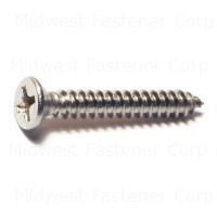 6 X 1 SCREWS PH FLAT SHEET METAL SS 05158