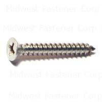 05167 8X1-1/4 SCREWS PH FLAT SHEET METAL SS