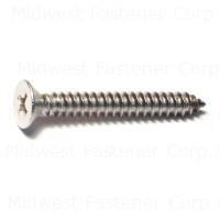 05177 10 X 1-1/2 SCREWS PH FLAT SHEET METAL SS