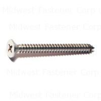 05178 10 X 2 SCREWS PH FLAT SHEET METAL SS
