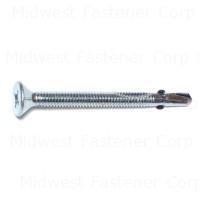 07231 12X2-1/2 PHILLIPS FLAT SDS W/WING ZINC