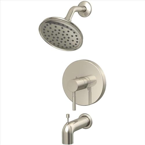 TUB & SHOWER TRIM KIT SINGLE HANDLE BRUSHED NICKEL