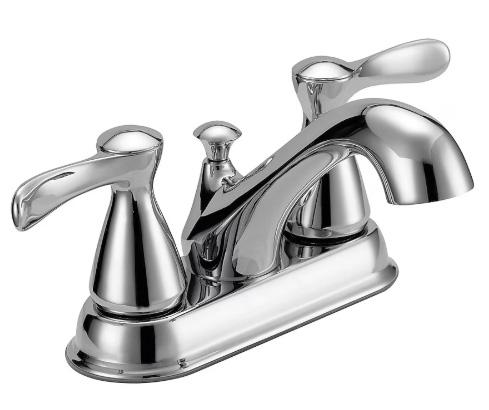 BATH FAUCET 4" CHROME (50/50 POP UP)10689