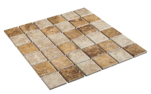 DATILE RIO MESA DESERT SAND 12"X12"X6MM CERAMIC MOSAIC FLOOR AND WALL TILE (1sqft/EA)