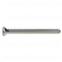 PHILLIPS FLAT MACHINE SCREWS 8-32 X 2 STAINLESS