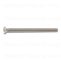 PHILLIPS FLAT MACHINE SCREWS 8-32 X 2-1/2 STAINLESS