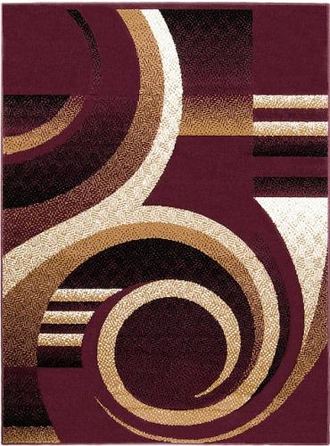 RUG MODERNO 19 BURGUNDY 5x7