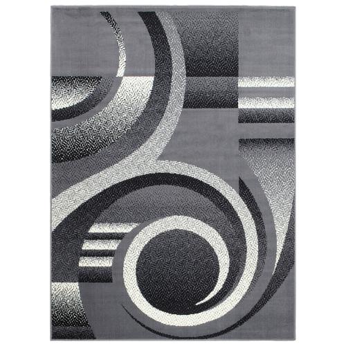 Moderno 19 Grey Area Rug – 5 ft x 7 ft