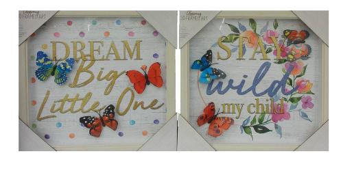 SHADOW BOX W/BUTTERFLY INSPIRE 1