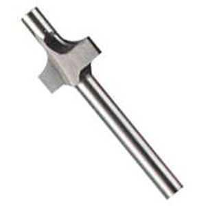 Dremel TR Series 615 Routing Bit, 1/8 in Dia Cutter, 1/8 in L Cutting, 2-3/4 in OAL, 4.8 mm Dia Shank, HSS