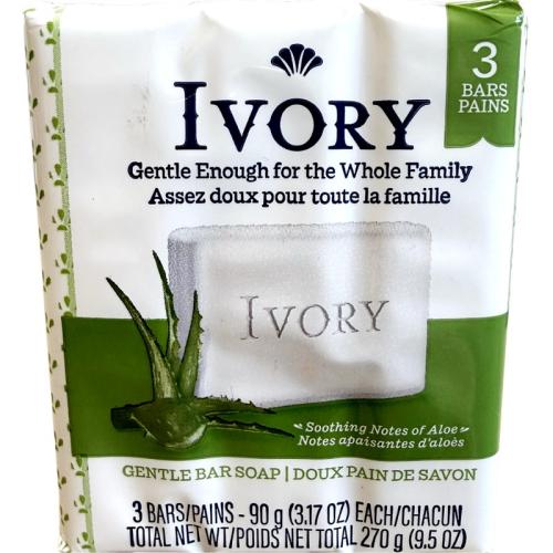 Ivory Gentle Bar Soap, 3.17 oz.