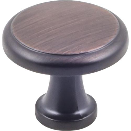 CABINET KNOB FLT RND KASAWARE B.O.R.B 1-3/16" 4PK
