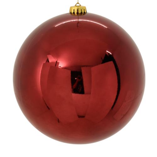 CHRISTMAS ORNAMENT RED BALL 20CM