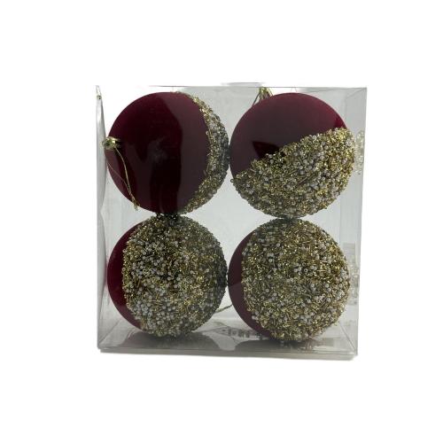 10cm Christmas Ball Ornaments