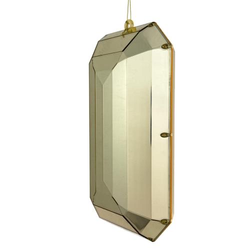 Gold Acrylic Gem Ornament