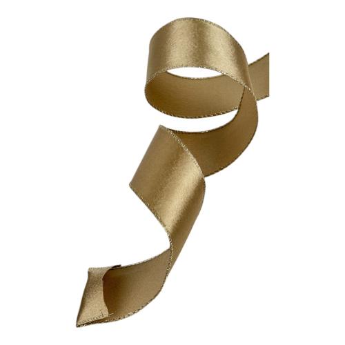 Gold Christmas Ribbon, 9 Yards