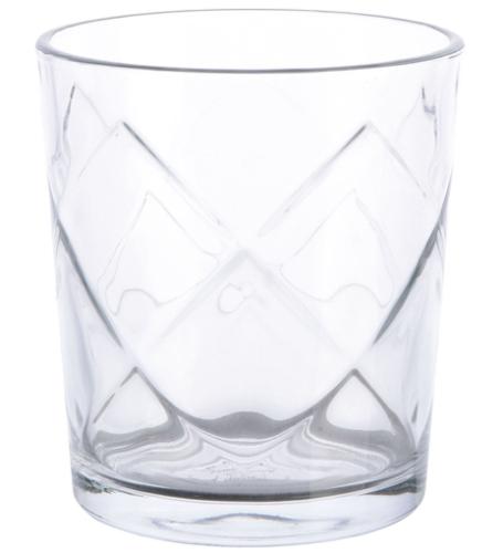 GLASSWARE GIBSON 4pc 13.5oz DOF SET LATTICE