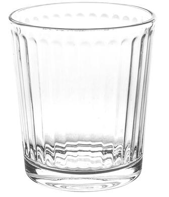 GIBSON GLASSWARE SET 4pc 13.5oz MOONSTONE PATTERN