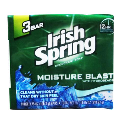 SOAP IRISH SPRING MOISTURE 3PK