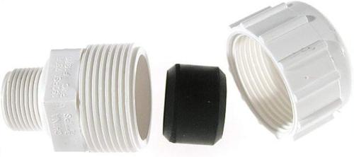 ADAPTOR MALE COMPRESS PVC 1/2"