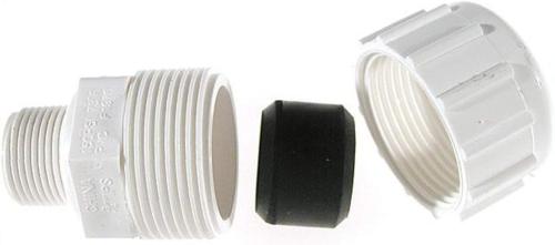 ADAPTOR MALE COMPRES PVC 3/4"