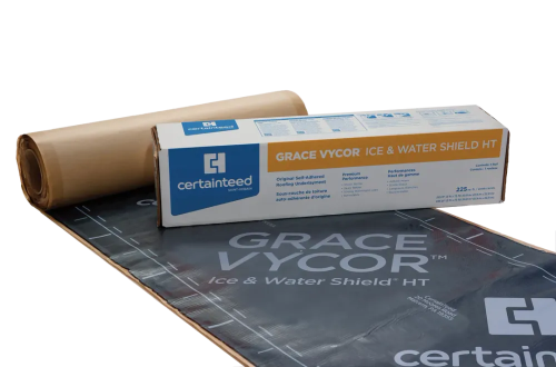 GRACE Ice & Water Shield HT, Self-Adhered Roofing Underlayment, 36 in x 75 ft
