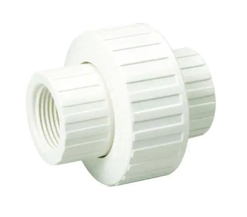 UNION PVC WHITE THREAD 3/4"