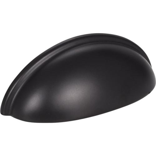 PULL CUP HAND KASAWARE 3" MATTE BLACK O.L 2PK