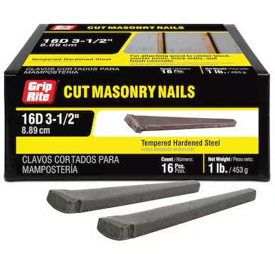 16D 3 1/2" CUT DOMESTIC NAIL 1LB