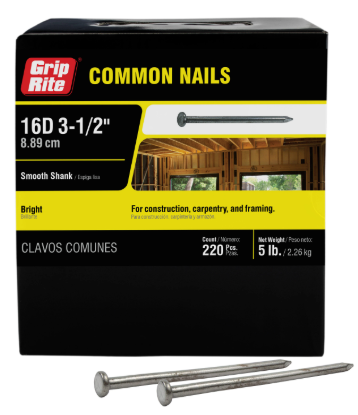 16D 3 1/2" COMMON NAIL 5LBS