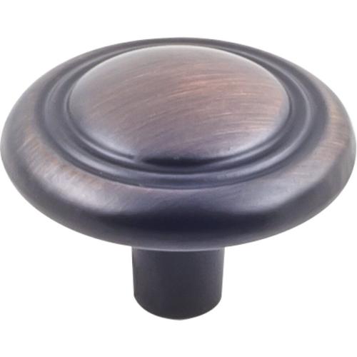 CABINET KNOB KASAWARE 1 1/4" BRUSH OIL RUB BRONZE 10PK