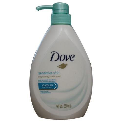 DOVE BODYWASH SENSITIVE W/PUMP 550ML
