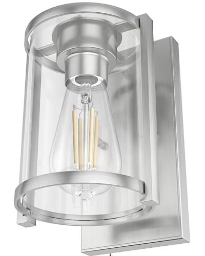 ASTWOOD LIGHT SCONCE BRUSHED NICKEL