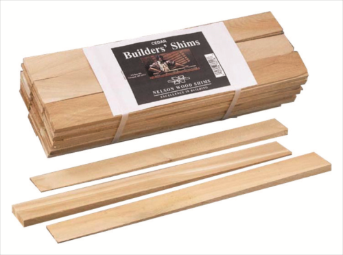 CEDAR DOOR SHIMS 16"