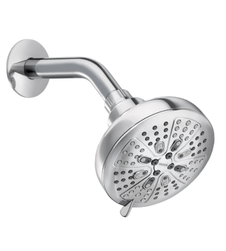 Moen Hydro Energetix Eight-Function 5" Diameter Spray Head Standard