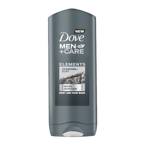 BODYWASH DOVE MEN CHARCAOL & CLAY 400ML