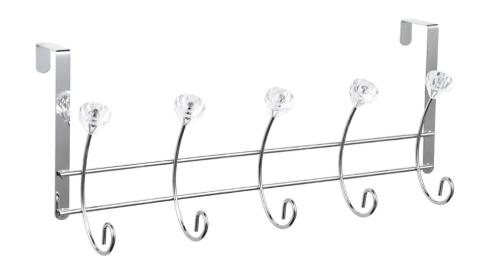 CHROME OVER THE DOOR HOOK